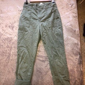 H&M Hunter Green Business Casual Pants